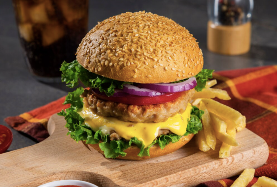 Double Chicken Burger