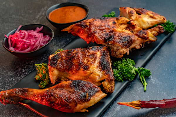 Red Charcoal Pepper Chicken