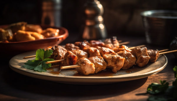 Chicken skewers